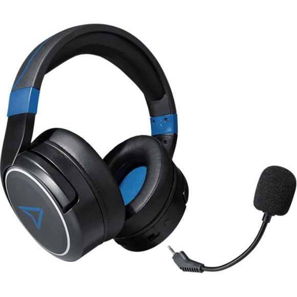 Lexip Metaltech Headset Kabel & trådløs Spil Sort, Blå