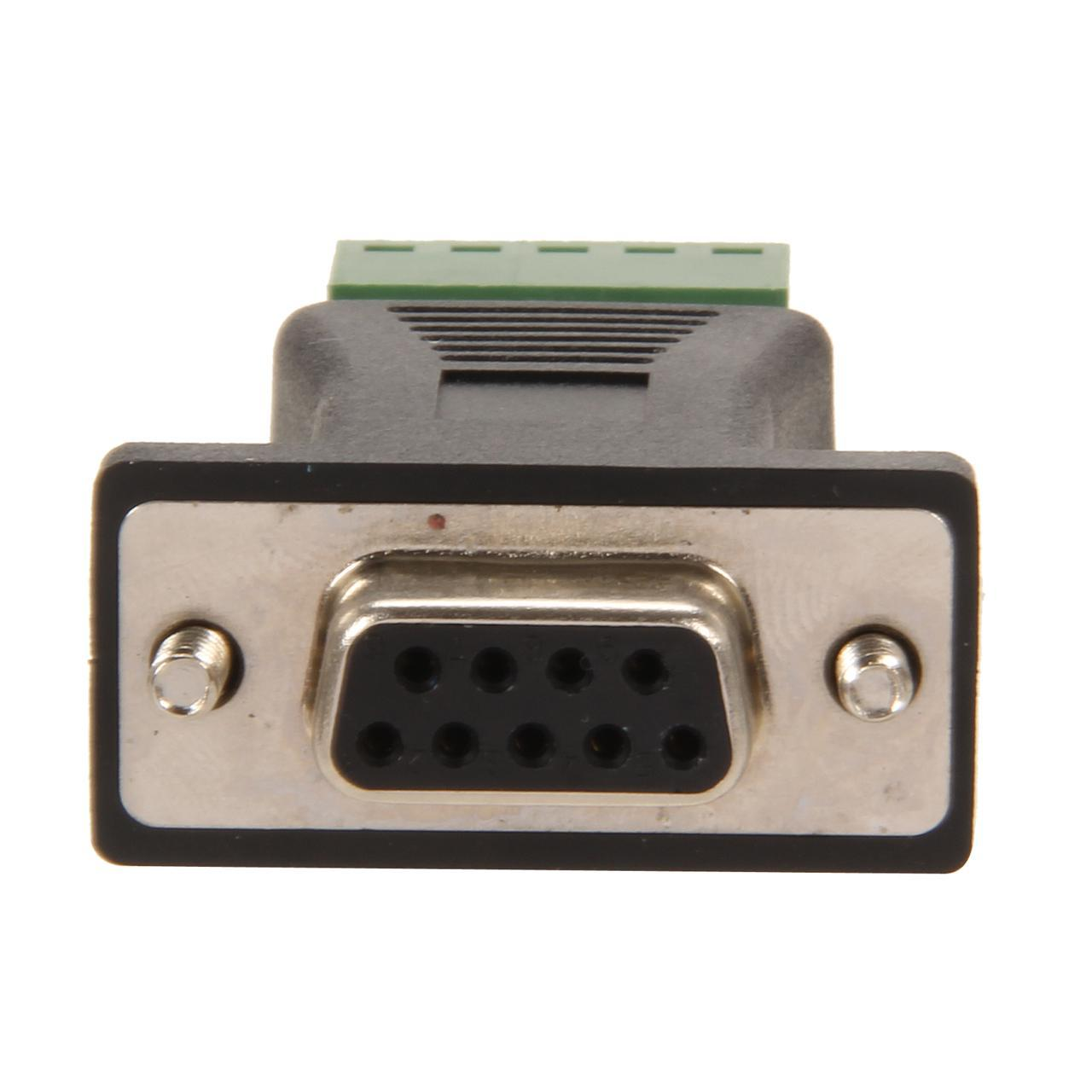 StarTech.com RS422 RS485 Serial DB9 -> Terminal Block Adapter Fekete (DB92422)