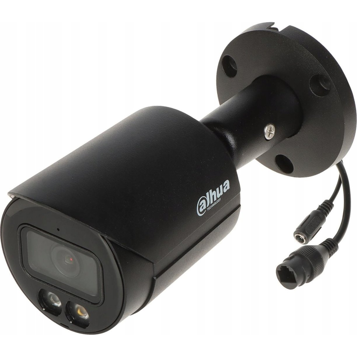 Dahua IPC-HFW2449S-S-IL-0280B-BLACK 4MP Smart Dual Light Fixed-focal Bullet WizSense Network Camera (IPC-HFW2449S-S-IL-0280B-BLACK)