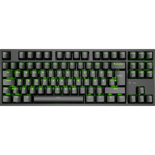 GENESIS Thor 404 TKL toetsenbord Gamen USB QWERTZ Duits Zwart