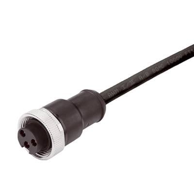 Weidmüller 1292100300 Érzékelő-/működtető összekötő, konfekcionált 7/8 Alj, egyenes 3.00 m Pólusszám: 3 1 db (1292100300)