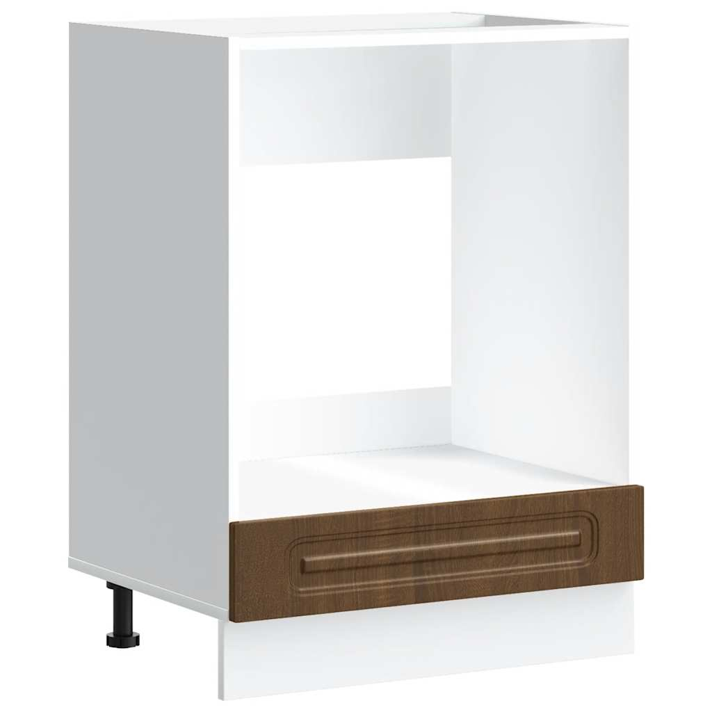 Kalmar barna tölgy színű szerelt fa sütőszekrény (853524)