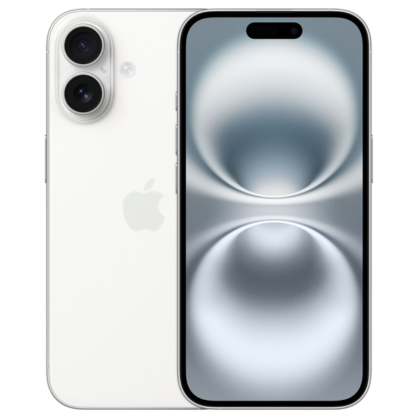 Apple iPhone 16 128 GB бял