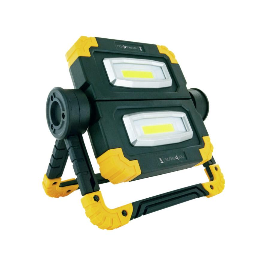 Schwaiger LED Multifunktionsstrahler 2x500Lm schw/gel (WLED30513) (WLED30513)