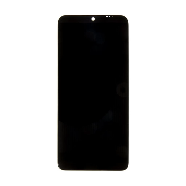 Motorola E22 készülékhez LCD kijelző + érintő egység + elülső tok fekete