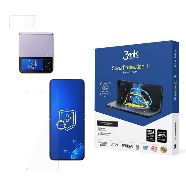 Ochranná fólia 3MK pre Samsung Galaxy Z Flip5, 2 ks