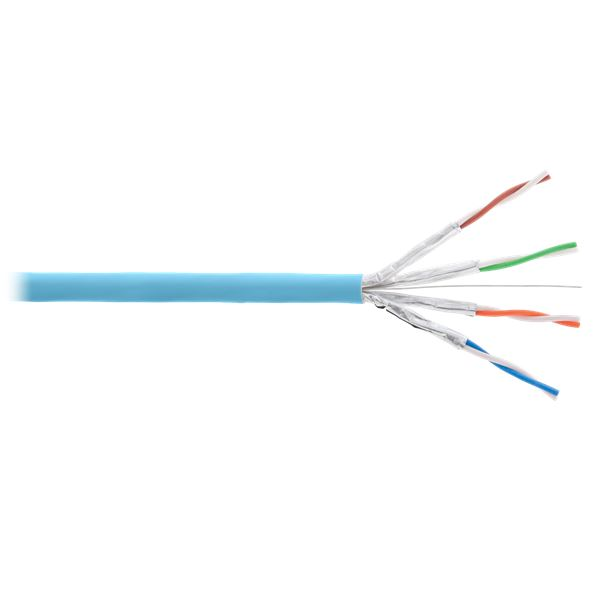 Nikomax falikábel U/FTP, Cat.6a, Dca, LSOH, 500m, világoskék (NKL 4455C-IB) (NKL 4455C-IB)