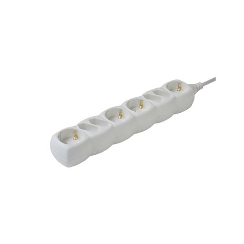 Somogyi hálózati elosztó 8 aljzat 1,5m (NV 18/WH) (NV 18/WH)