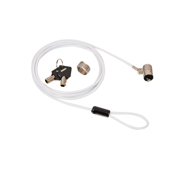 Lindy 20913 kabelslot Zwart, Zilver 1,4 m