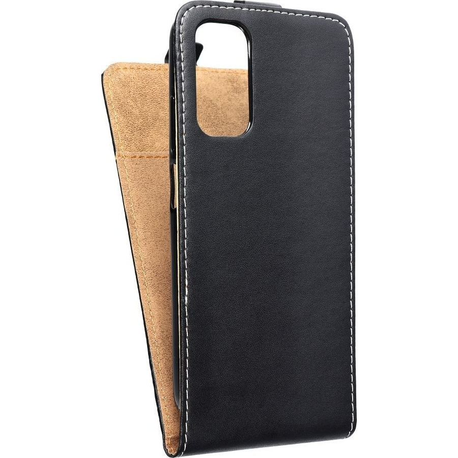 Flip tok szilikon belsővel Xiaomi Redmi Note 11/11S, fekete (5903396154324)