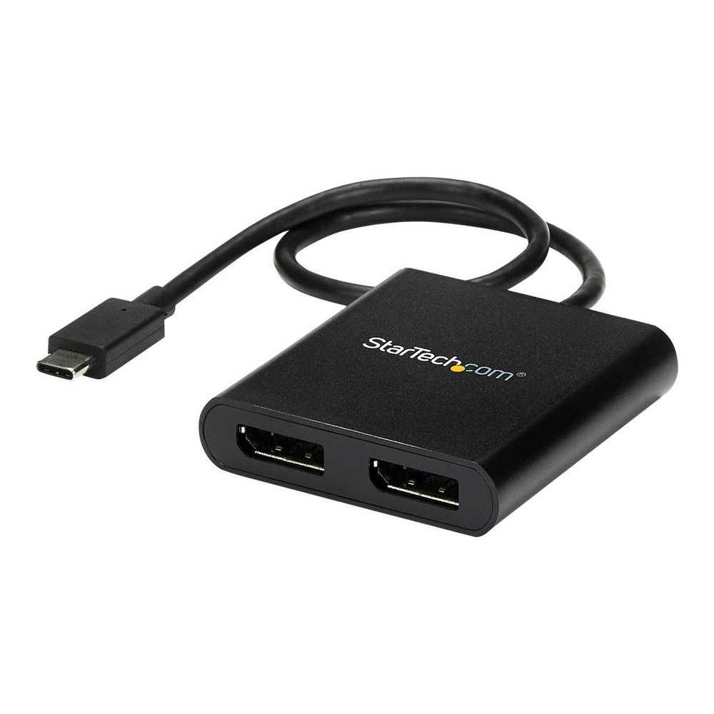 StarTech.com MSTCDP122DP video digitalizáló adapter 3840 x 2160 pixelek Fekete (MSTCDP122DP)