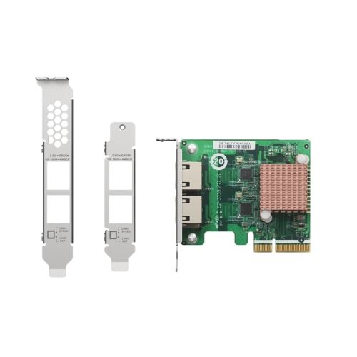 QNAP QXG-2G2T-I225 Dual-port 2.5 GbE hálózati kártya (QXG-2G2T-I225)