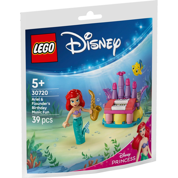 Vak Polybag LEGO DISNEY 30720 Arielčina a Florkova narozeninová oslava