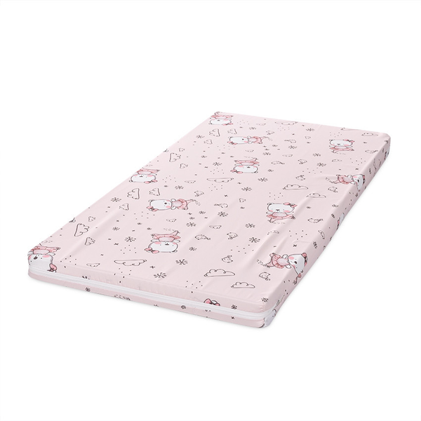 LORELLI Classic Habszivacs matrac 60x120x6 cm - Pink Ballerina Bear