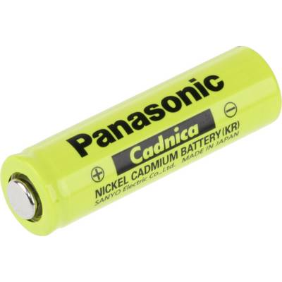 Panasonic N600AAK Speciális akku Ceruza (AA) Magas hőmérséklet álló NiCd 1.2 V 600 mAh (N-600AAK)