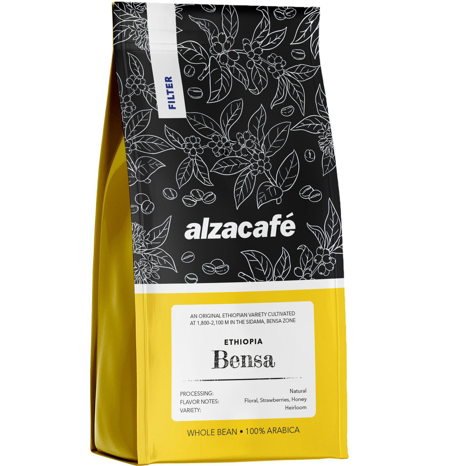 AlzaCafé Ethiopia Bensa, 250g (AC-SB-25B12)