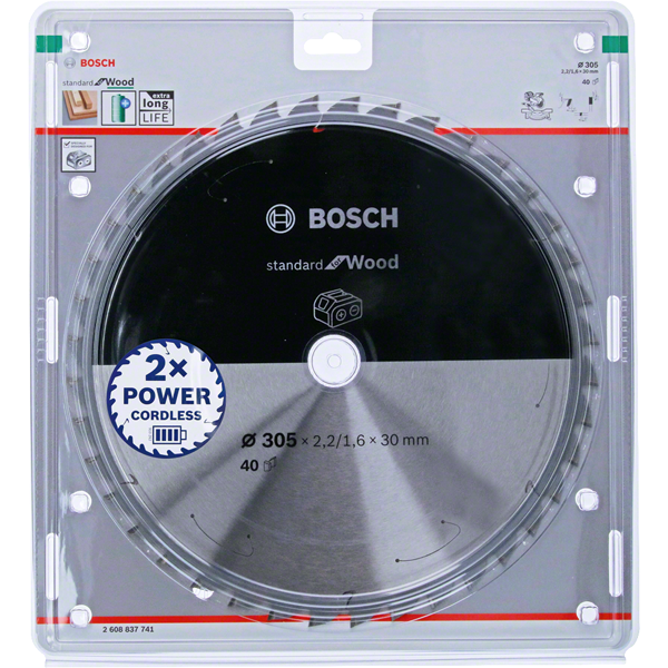 Bosch 2 608 837 741 rundsavklinge 30,5 cm 1 stk