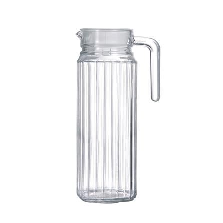 Üvegkancsó tetővel, szögletes 1l (1710VKA050)  (1710VKA050)