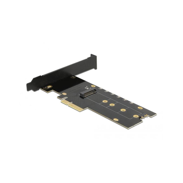 Delock Tarjeta Pci Express X4 A 1 X Nvme M.2 Key M Interno Con Disipador De Calor E Iluminación Led Rgb