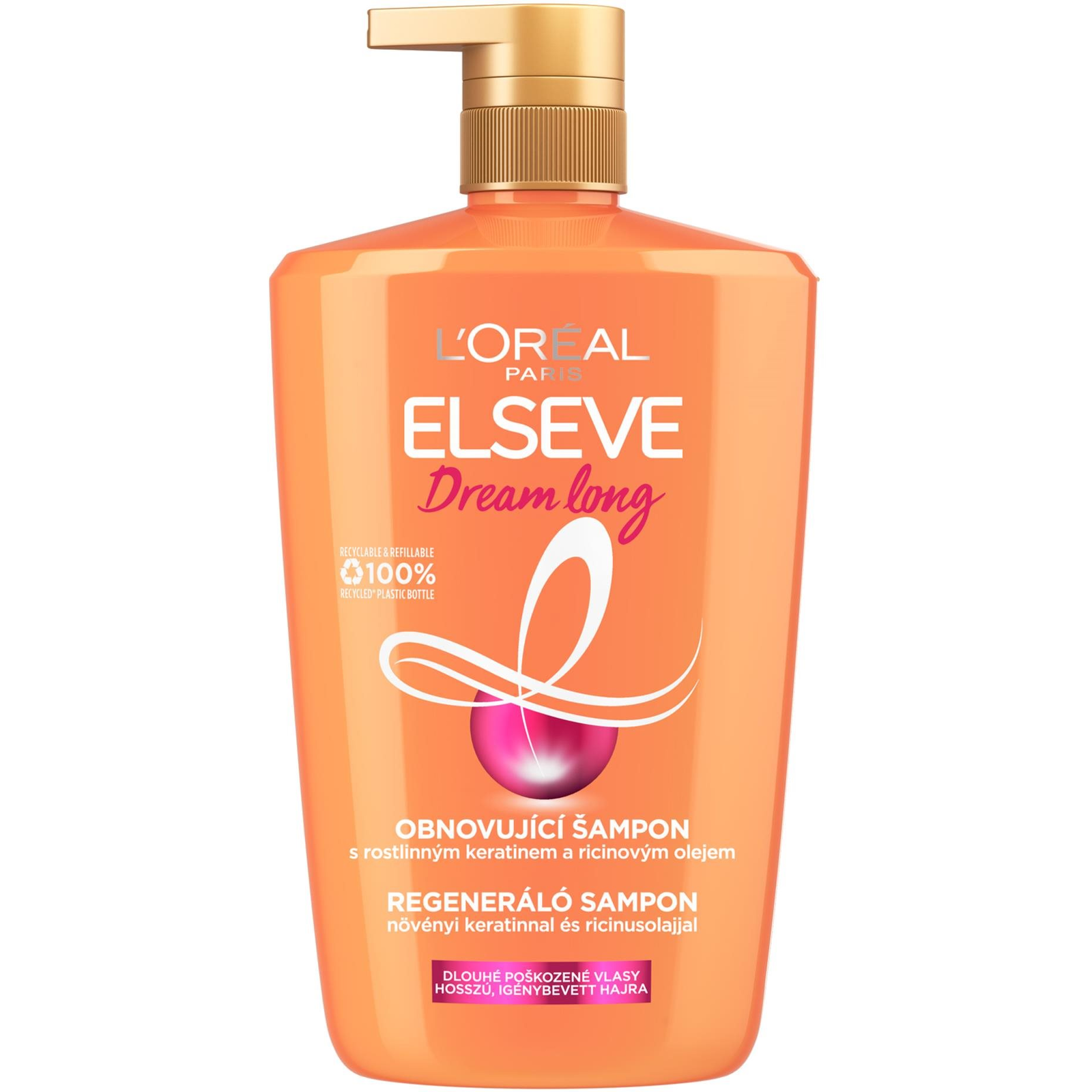 L'ORÉAL PARIS Elseve Dream Long Sampon 1000 ml (3600524068318)