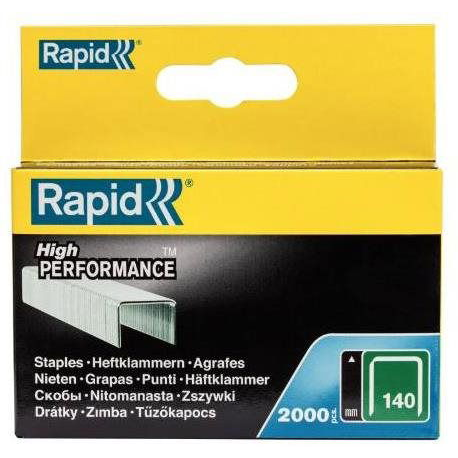 Rapid Tűzőkapocs, 140 / 14, 650 db, bliszterben (40109517)