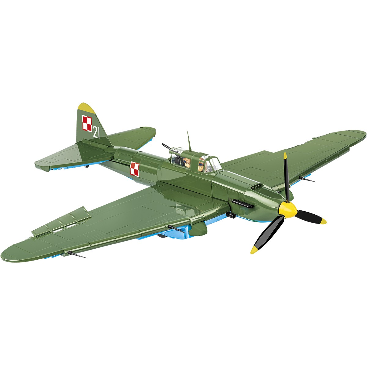 Cobi Historical Collection WWI IL-2M3 Shturmovik repülőgép 625 darabos építő készlet (5744)