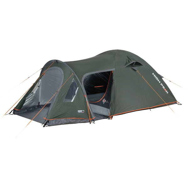 High Peak Kira 3.1 3 személyes Kupola sátor 365 x 180 x 210 cm - Sötétzöld / Szürke