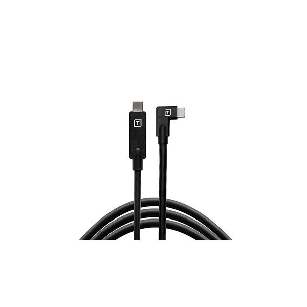 Cablu date USB-C, Tether Tools, 60 W, 4.6 m, negru