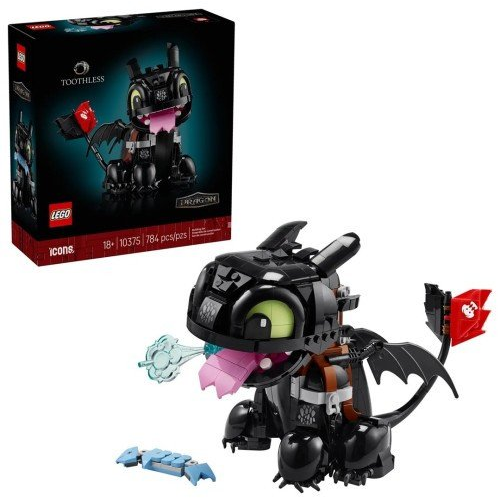 Stavebnica LEGO ICONS 10375 Ako vycvičiť draka: Šťastena