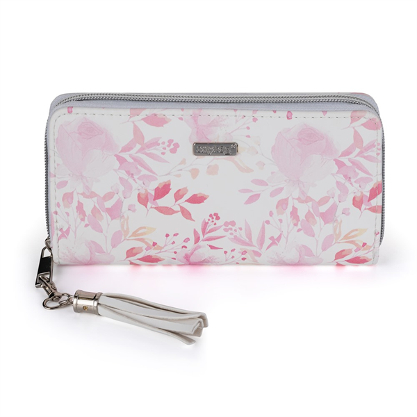 Oxybag Pink Flowers Mony L Pénztárca - Mintás (8-29421)