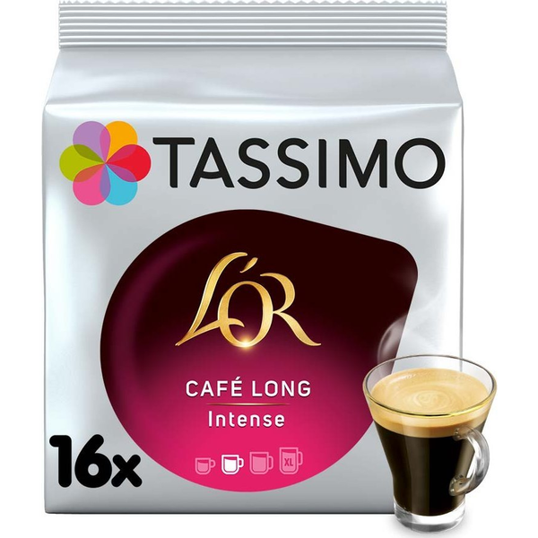 Kapsle Tassimo L'OR Café Long Intense 16 ks