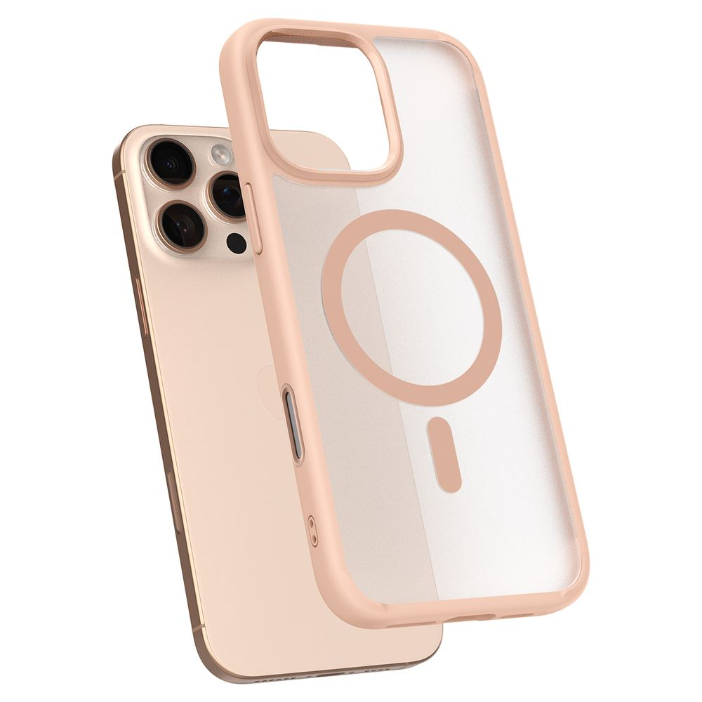 Spigen Ultra Hybrid T (MagFit) iPhone 16 Pro tok Frost Rose Titanium (ACS09071) (ACS09071)
