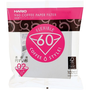 Hario papírfilter V60-02 (VCF-02-100W), fehér, 100db