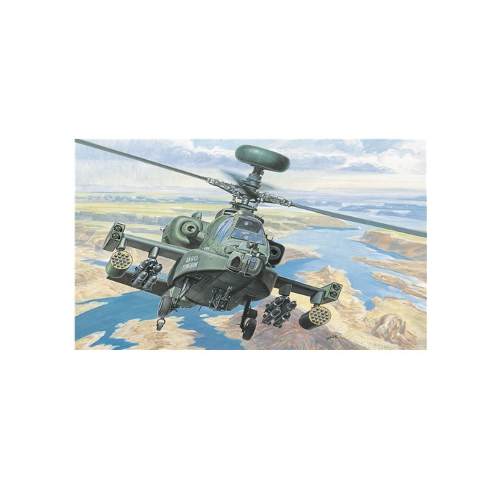 Italeri AH-64D Longbow Apache helikopter műanyag modell (1:72) (MI-080)