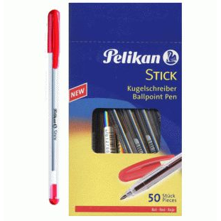 Pelikan Golyóstoll Piros 1 db (WIKR-061809)