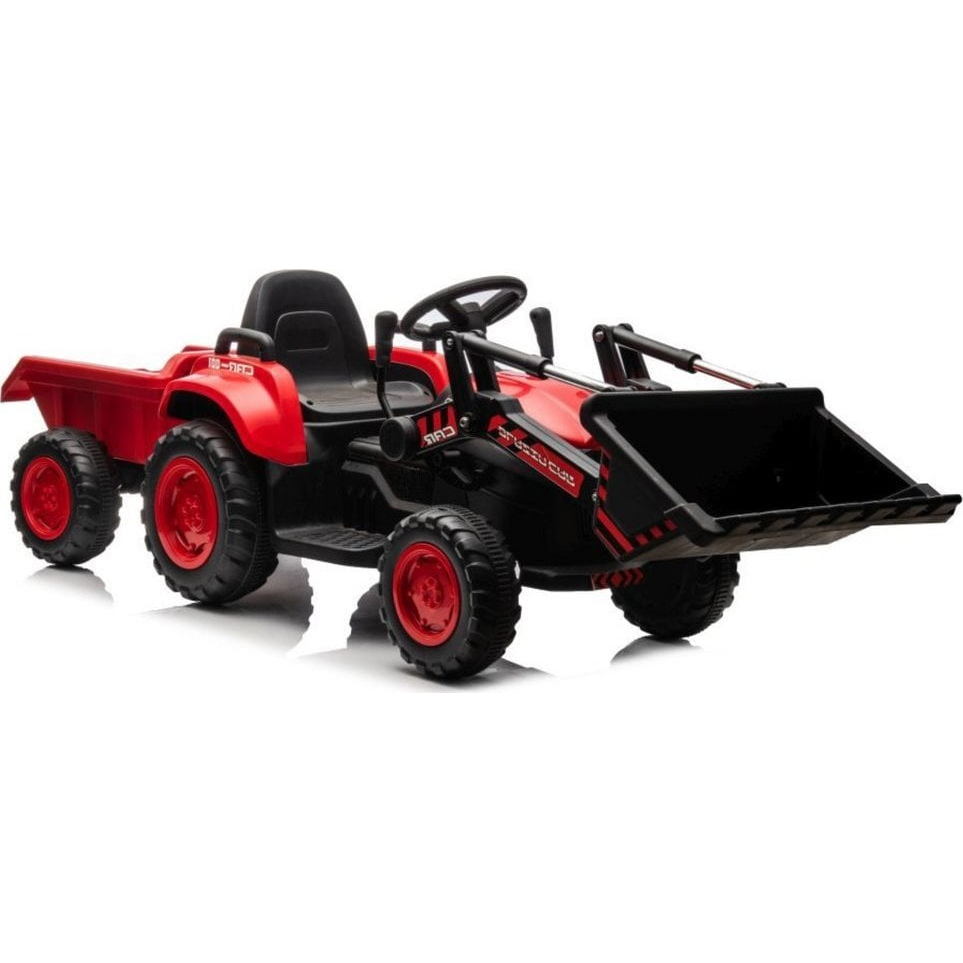 Akkumulátoros Traktor Vödörrel BW-X002A Piros (13563)