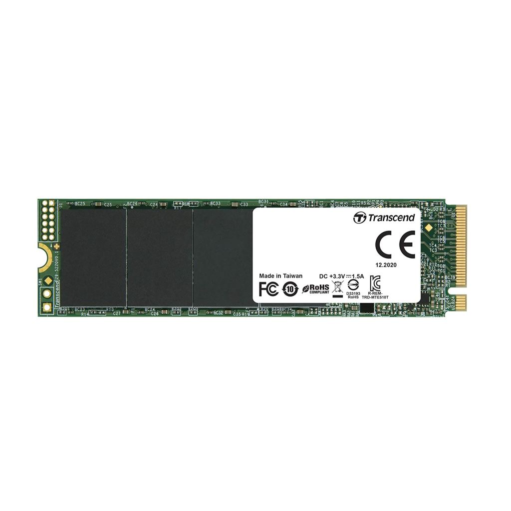 Transcend 112S 1TB M.2 2280 PCIe Gen3 NVMe SSD (TS1TMTE112S)