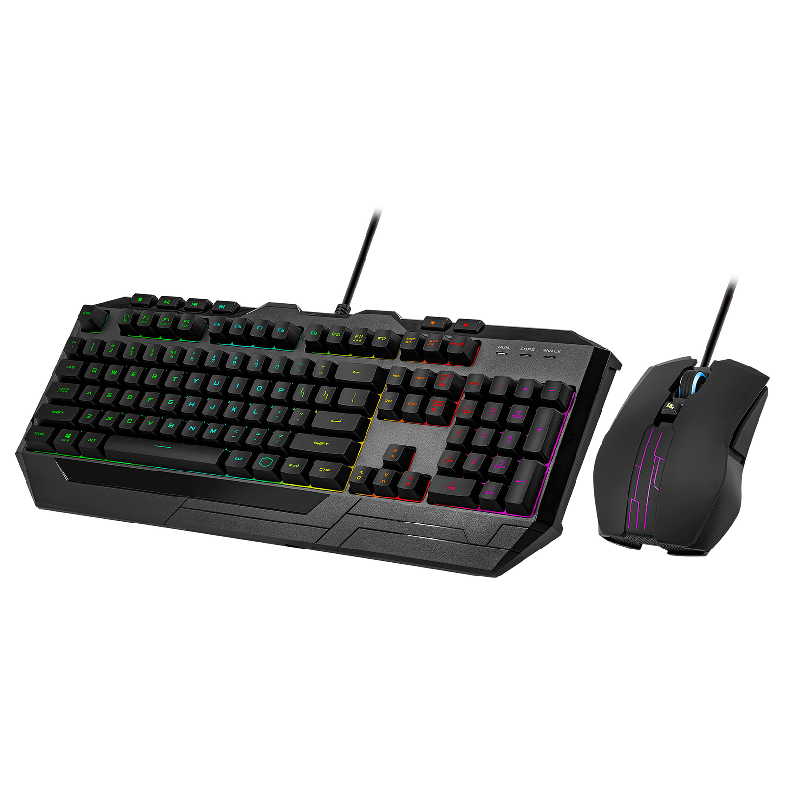 Клавиатура Cooler Master Devastator 3 6 Zonen — SGB-3000-KKMF4-DE, немска подредба