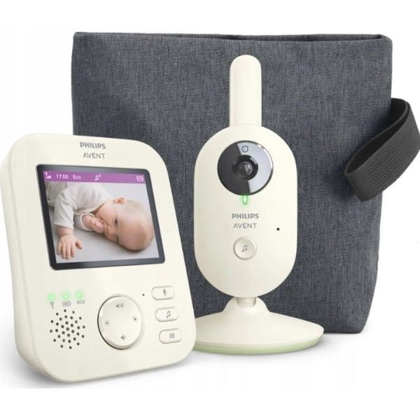 Philips AVENT SCD882/26 Baby videoskærm 300 m FHSS Hvid
