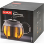 Bodum ASSAM Üveg Teáskanna 1,5L - Fekete / Inox
