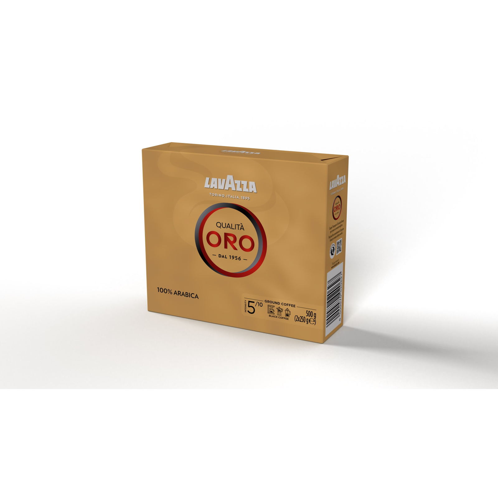 Mletá káva Lavazza Qualità Oro 2x250g dvojbalenie 100 % Arabica 500g