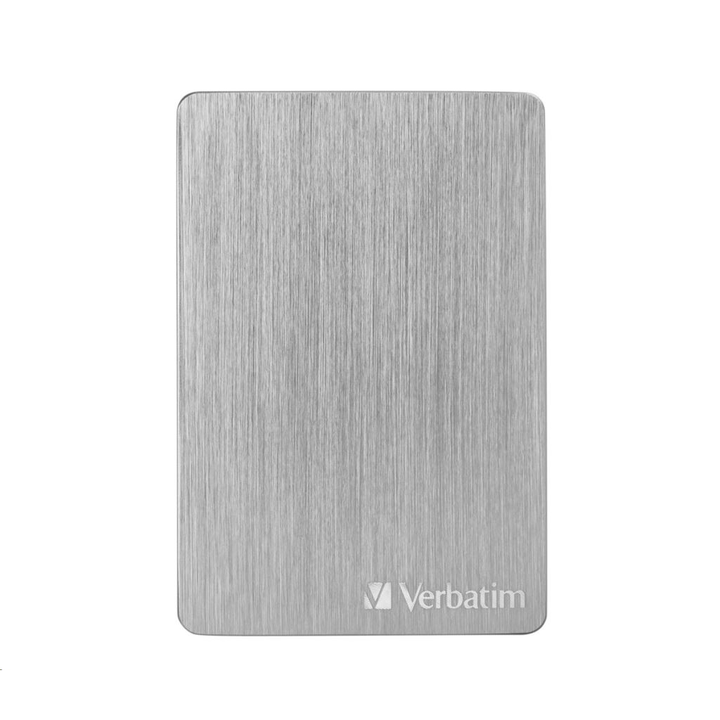 2TB Verbatim 2.5" Store 'n' Go ALU Slim külső winchester ezüst (53666) (verbatim53666)