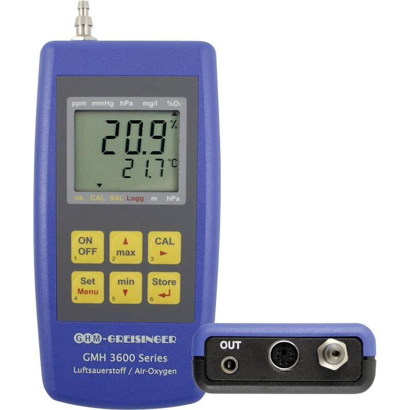 Greisinger GMH 3695 oxigénmérő (606843) (greis606843)