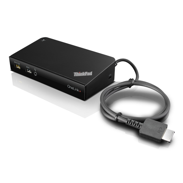Lenovo 40A40090EU dokkoló állomás és port replikátor Vezetékes USB 3.2 Gen 1 (3.1 Gen 1) Type-A Fekete