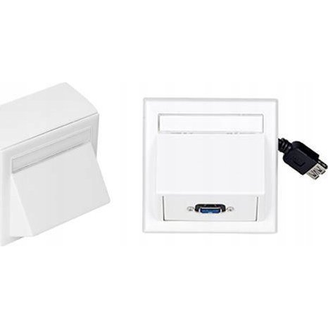 Vivolink WI221185 presa energia USB Bianco