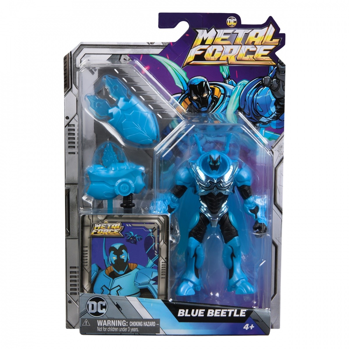 Spin Master DC Metal Force Full Blue Beetle akciófigura 15cm (6070907/20151864)