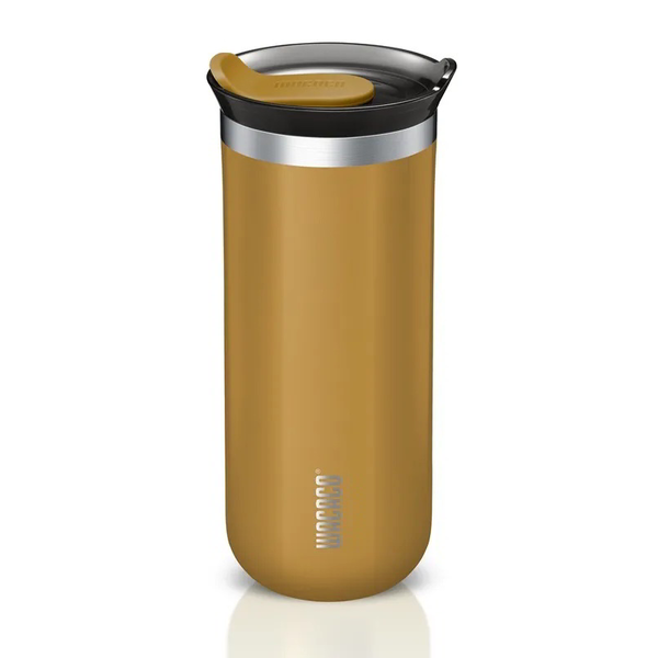 Термос чаша, Wacaco, Съвместим Pipamoka/Cuppamoka, Неръждаема стомана, 435 мл, Жълта