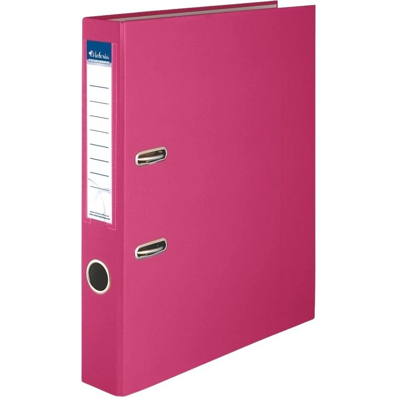 Victoria Basic iratrendező 50mm gerincvastagság, A4 rózsaszín (IDI50RN) (IDI50RN)