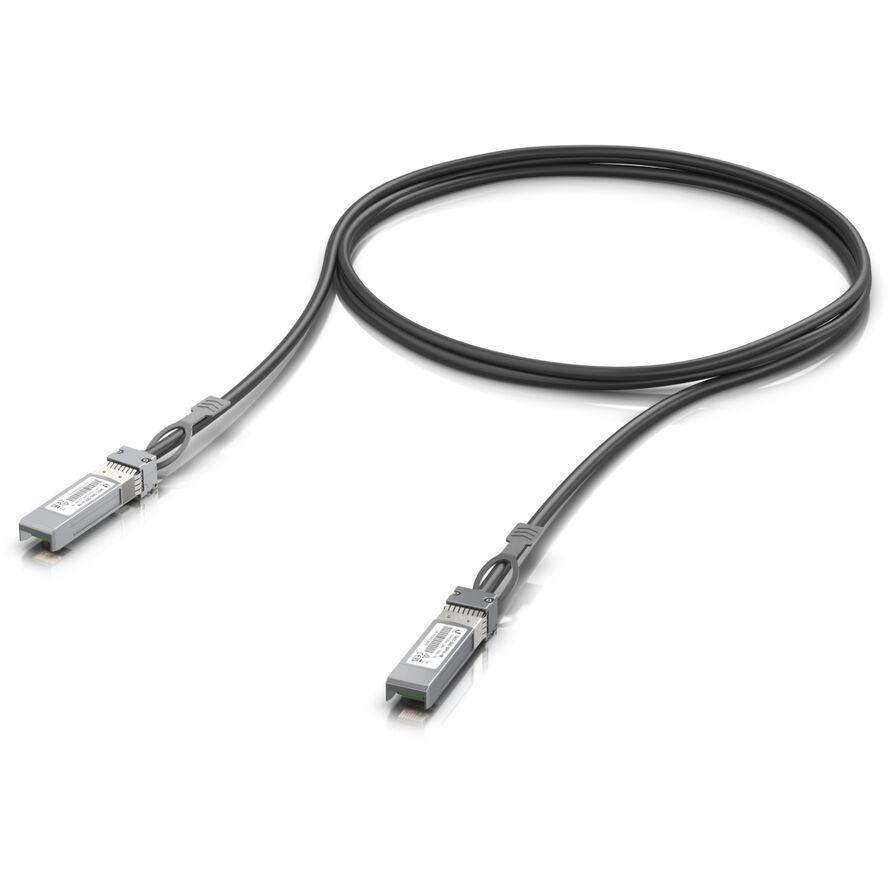 Ubiquiti cab;e UACC-DAC-SFP10-1M SFP+ direct attach cable available in multiple lengths. (UACC-DAC-SFP10-1M)
