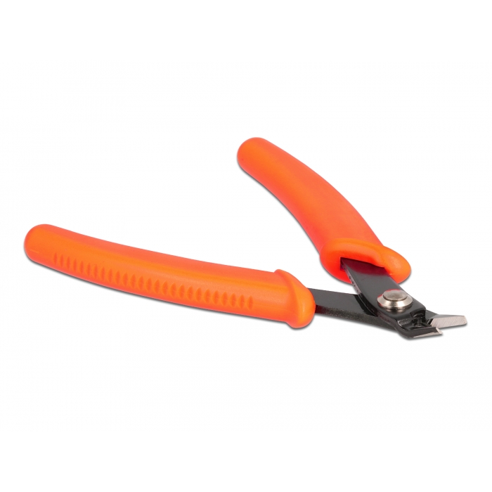 Delock Oldalcsípő fogó narancssárga 12,7 cm hosszú (90513) (90513)